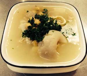 Osh Potche Soup (Veal Feet)