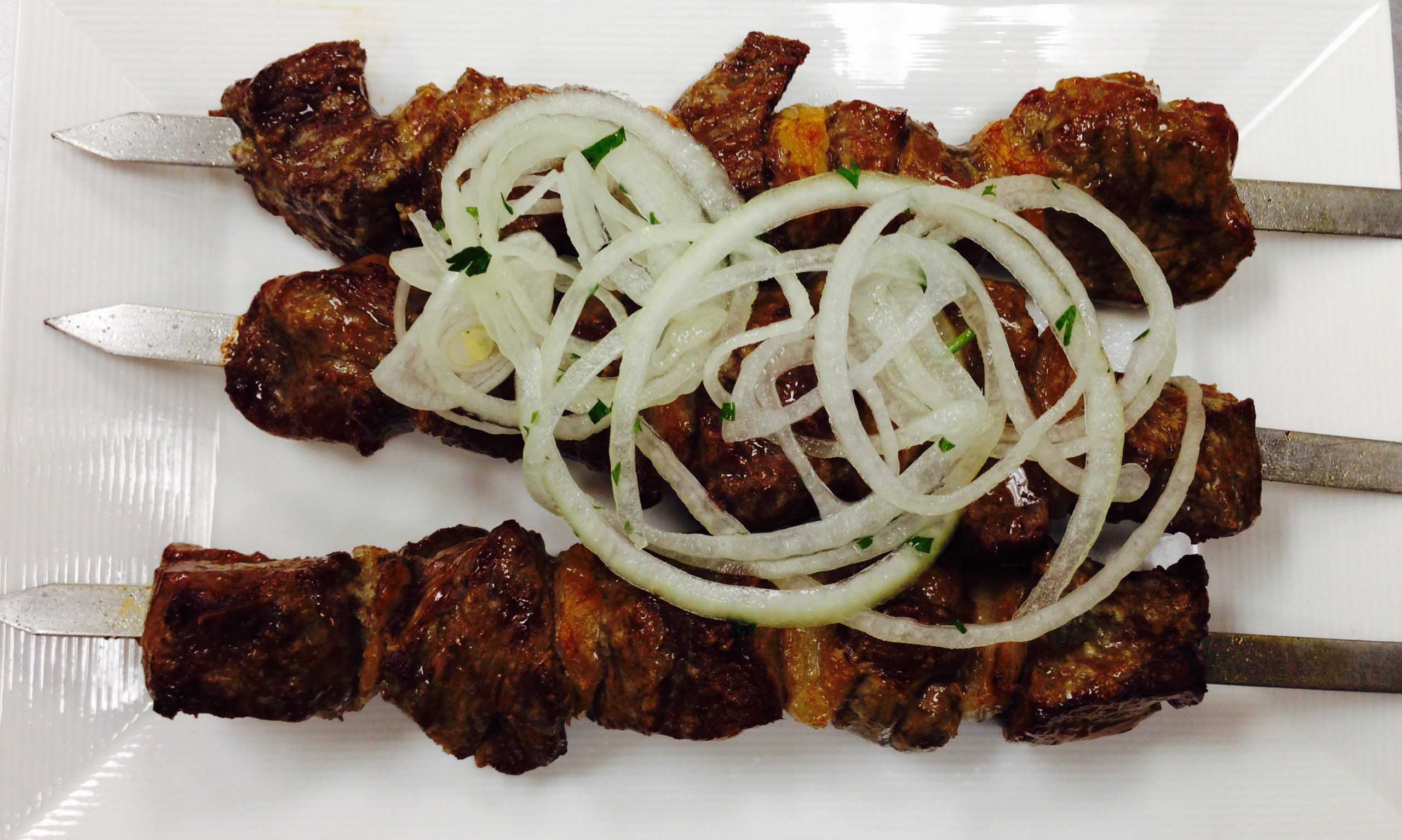 Beef-Kebab &quot;Special Cut&quot; (660 cal.)