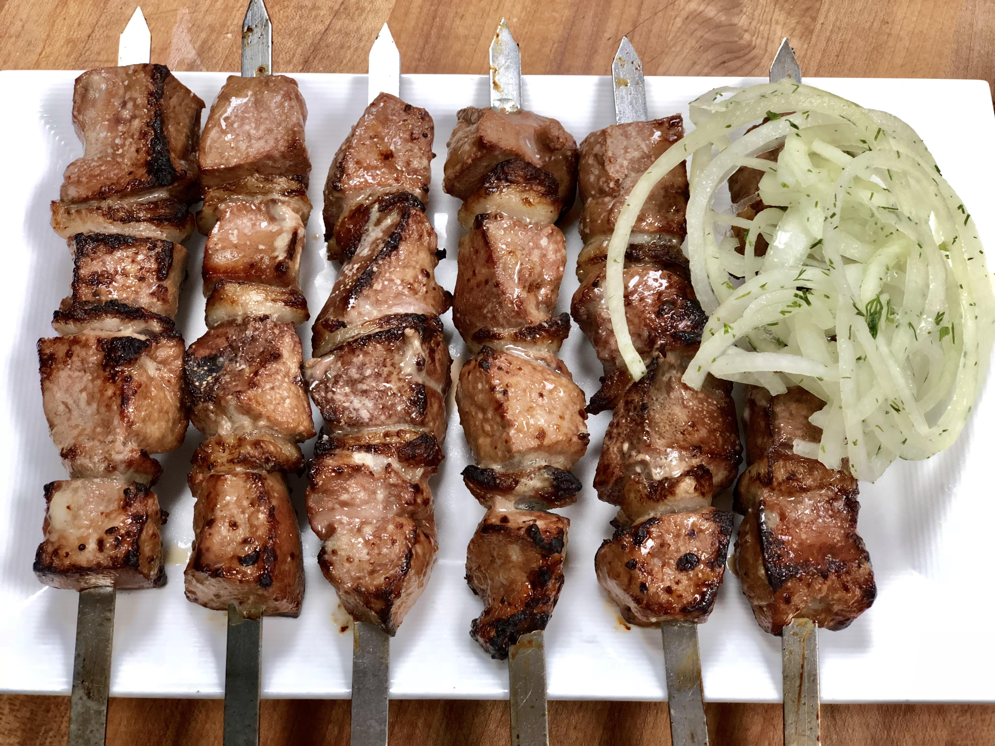 Veal-Liver-Kebab (220 cal.)